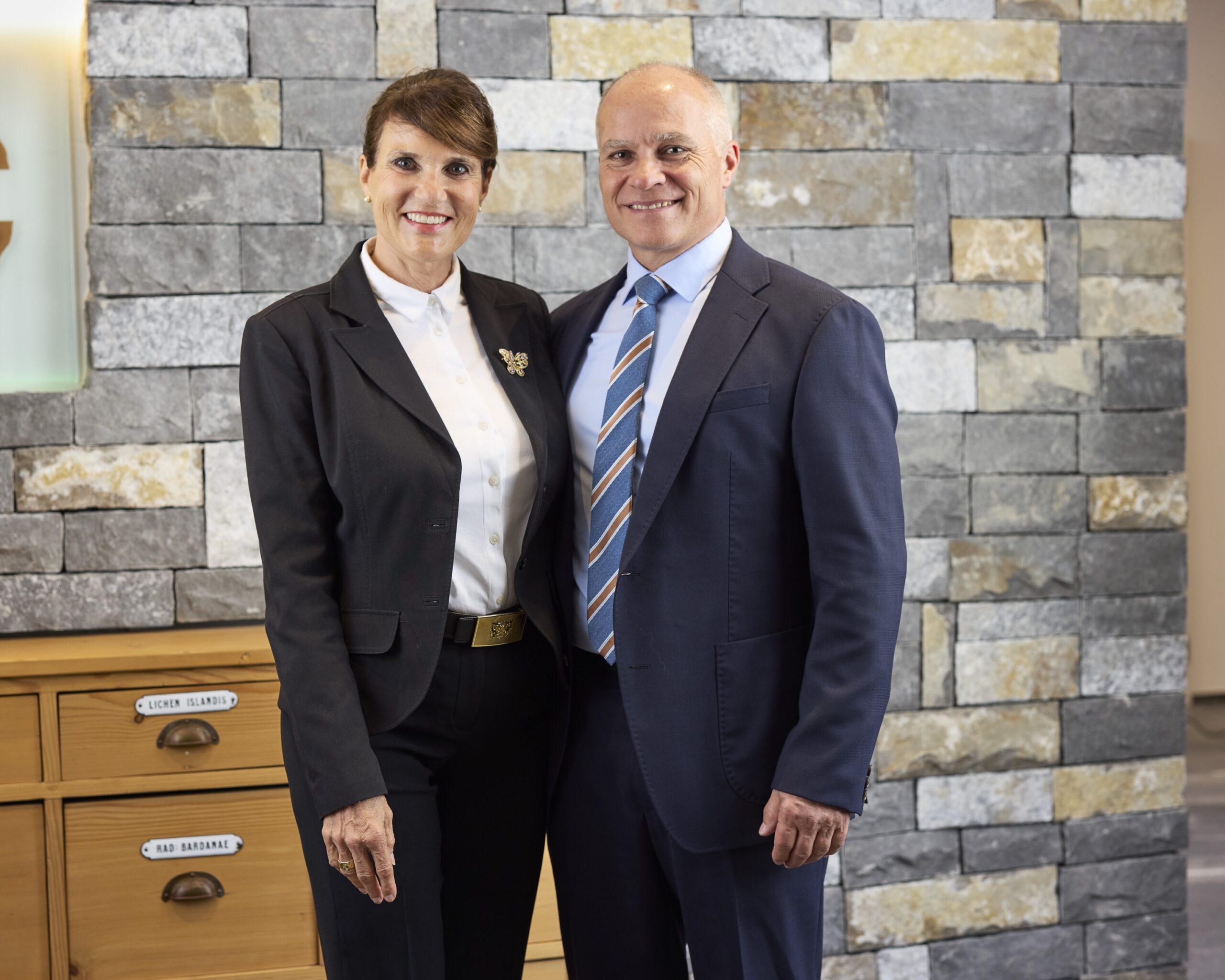 Adrian Hauser und Irène Vitali
